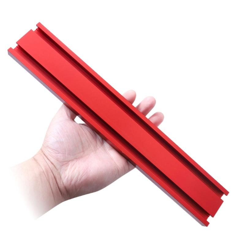 Aluminum Alloy Slot Holder Track Mount Bracket for Desk Mounting Needs and Workspaces Adjustments Flexible Desk Layouts