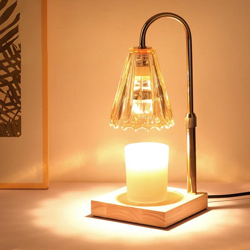 Candle Warmer Lamp Retro Melting Wax Lamp Led Lamp Dimming Aromatherapy Table Lamp For Bedroom Home Decor