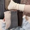 White Lace Stockings - Children's Mid-length Stockings, Pile Stockings, Winter Thick and Warm Wool Stockings, Long Stockings