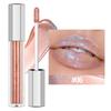 Natural Shine Lip Gloss 1Pc for Women Girls Hydrating Moisturizing with Glittery Pearl Finish Long Lasting Cosmetic Makeup Essential