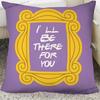 1Pc Classic Tv Series Friends Pillow Case Square Pillow Cushion Cover Bedroom Sofa Room Decoration Casual Pillow Cover