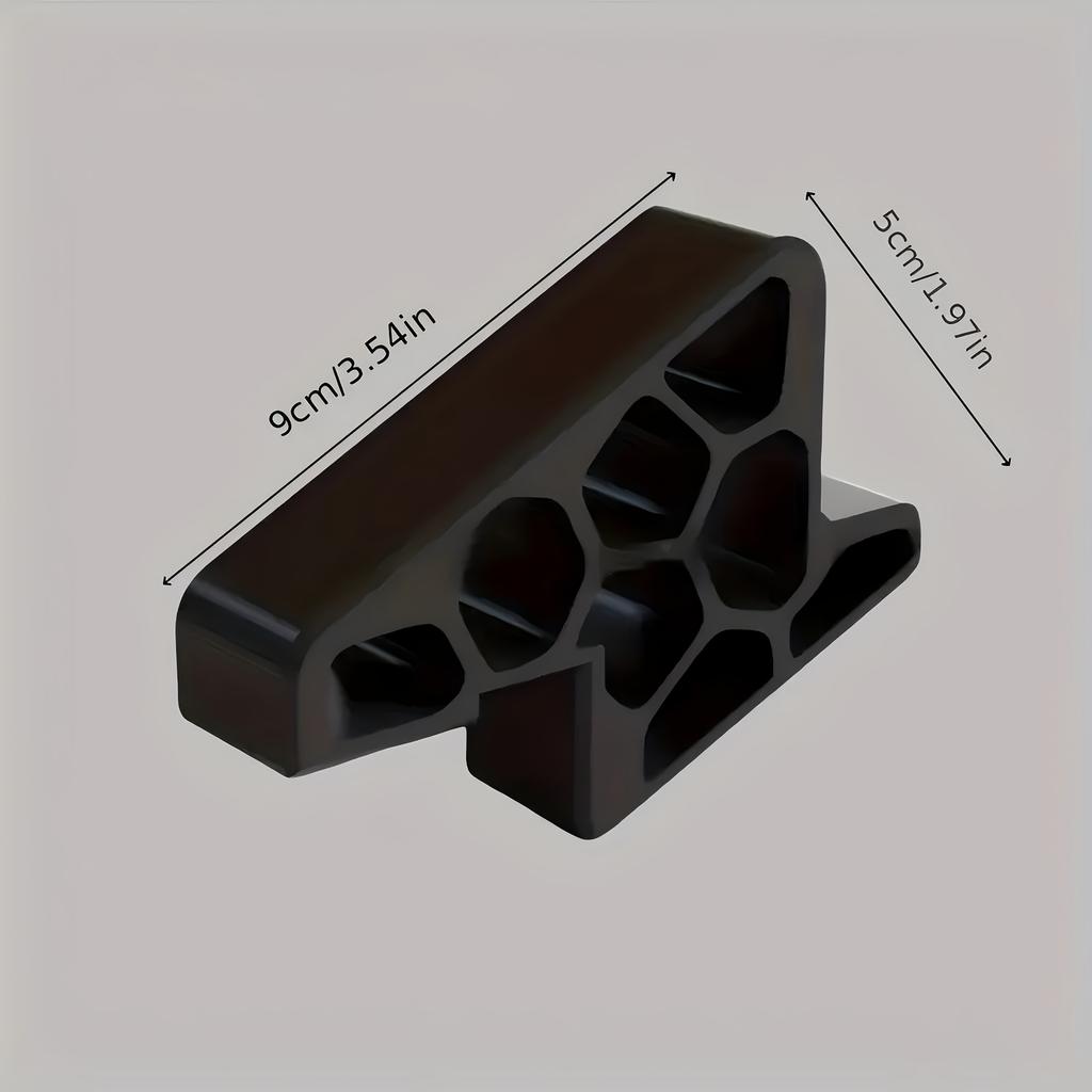 1 Heavy-Duty Wedge Anti-Slip Door Stopper-Suitable for Indoor Use, Easy To Install/Remove,Compatible with Balcony & Window Doors