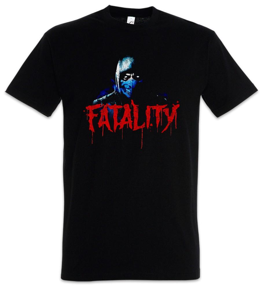 

VINTAGE SUB-ZERO FATALITY T-SHIRT - Scorpion MK Raiden Mortal Kombat T-Shirt XL