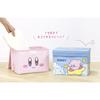 Factory Kirby of the Stars Foldable Storage Box with H190 X W280 X D190mm T's Lid, Kirby/Face, (HK-5542678KF)