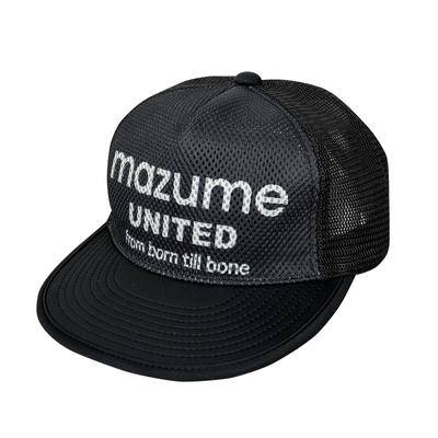 MAZUME Foldable Mesh Cap Black MZCP-410-01
