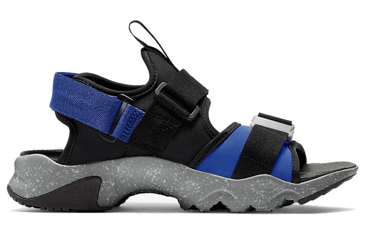 Nike Canyon Sandalet 'Black Hyper Blue' Kadın CV5515-003