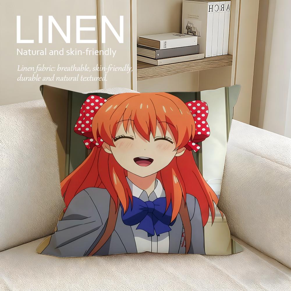 Romance Monthly Girls Nozakikun Housse de Coussin Taie d'oreiller Ensemble Pièces x x Respirant Lavable Housse de Coussin de Canapé
