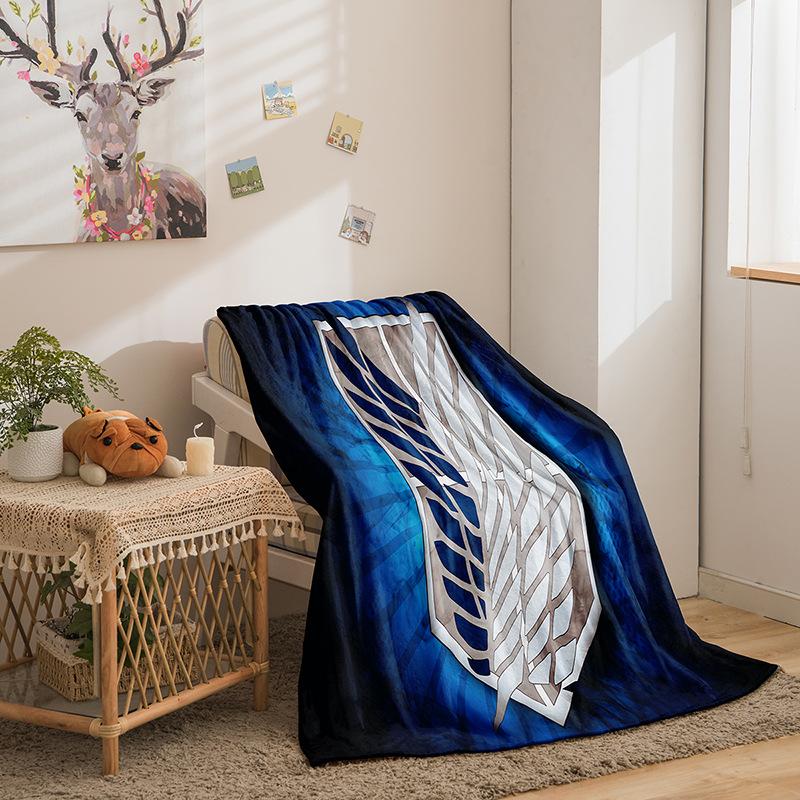 Cartoon Sunman Giant Series Double-Sided Flannel 3D Digital Printing Blanket Blanket