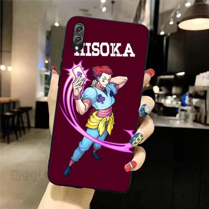 Pouzdro na telefon HUNTER X Hisoka Morow pro Honor 70 50 20 7S X9 X8 X7 Magic 4 3 Pro měkký černý kryt telefonu