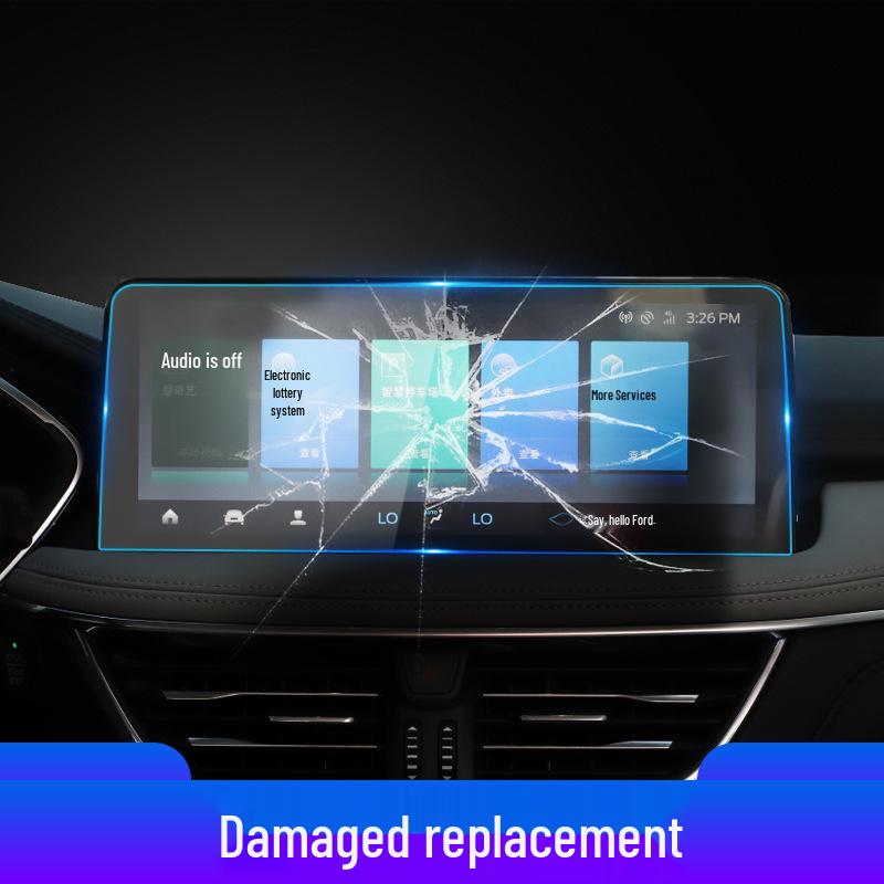 Ford Escape & Ecosport Navigation Screen Protector - Tempered Film for Center Console