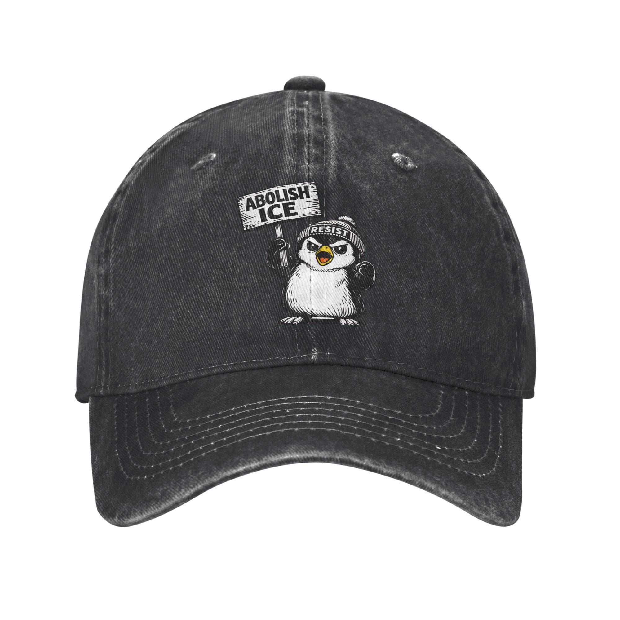 

Abolish ICE Sun Baseball Cap y2k Cute Unisex Men Washed Hip Hop Hats Hot Sale Custom Outdoor Sports Baseball Caps Birthday Gift One Size