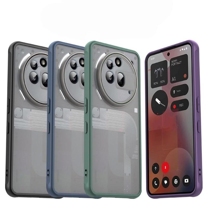Very Thin Secure Grip Cover Smooth Texture Finishes Service Smudges Resistant Cover Quick Fixing for Phone 3a