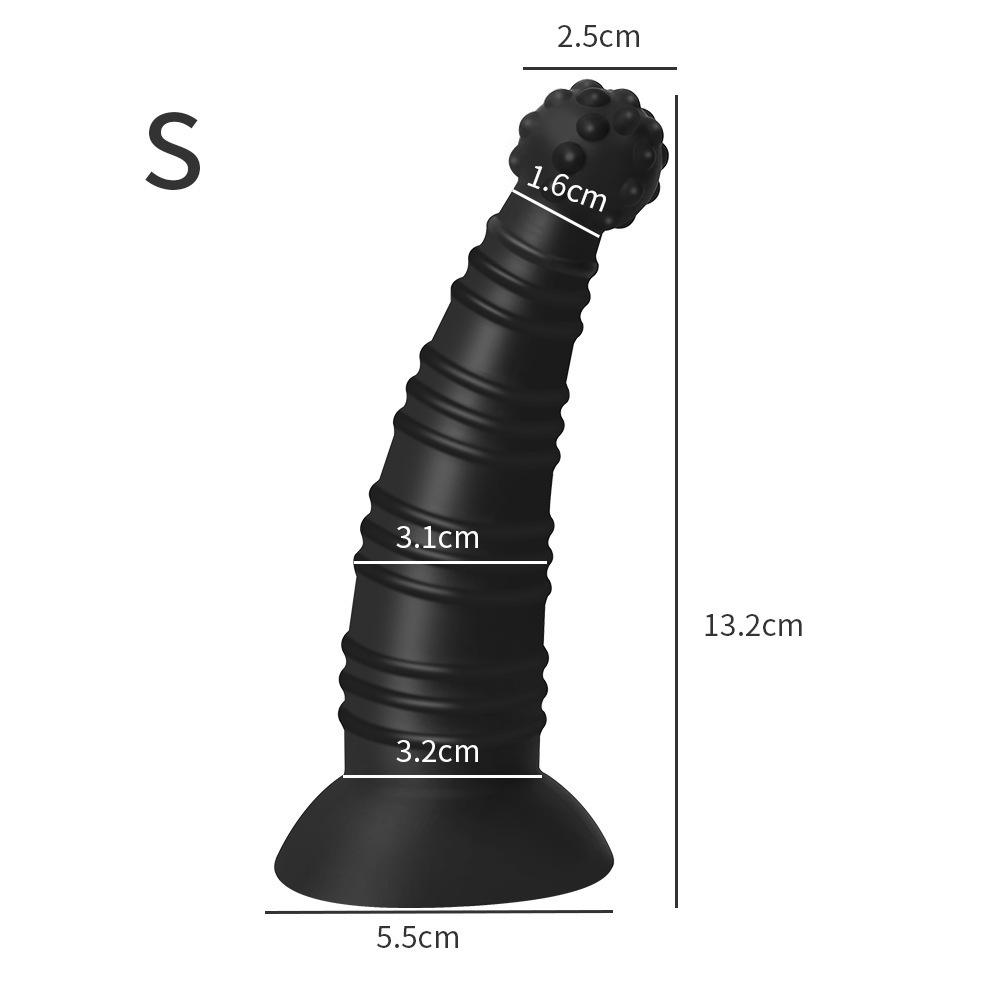 Silicone Suction Cup Wearable Anal Plug for Men and Women - Discreet Anal Dilator for Stimulation and Comfort.