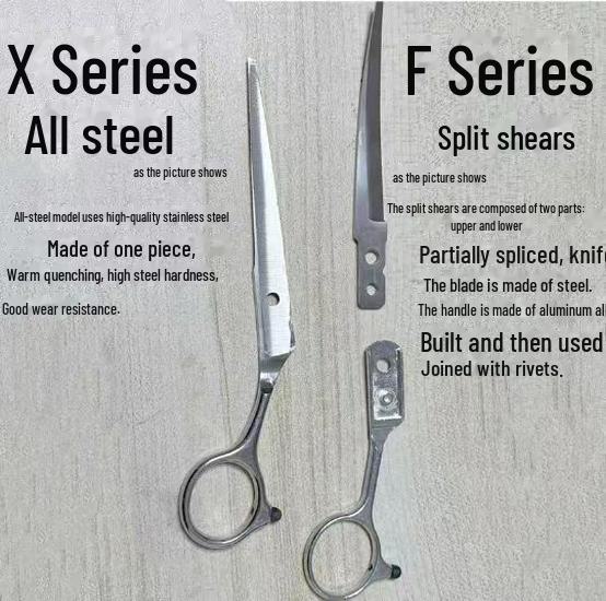 Teddy Dog 6-Inch Stainless Steel Grooming Scissors Set
