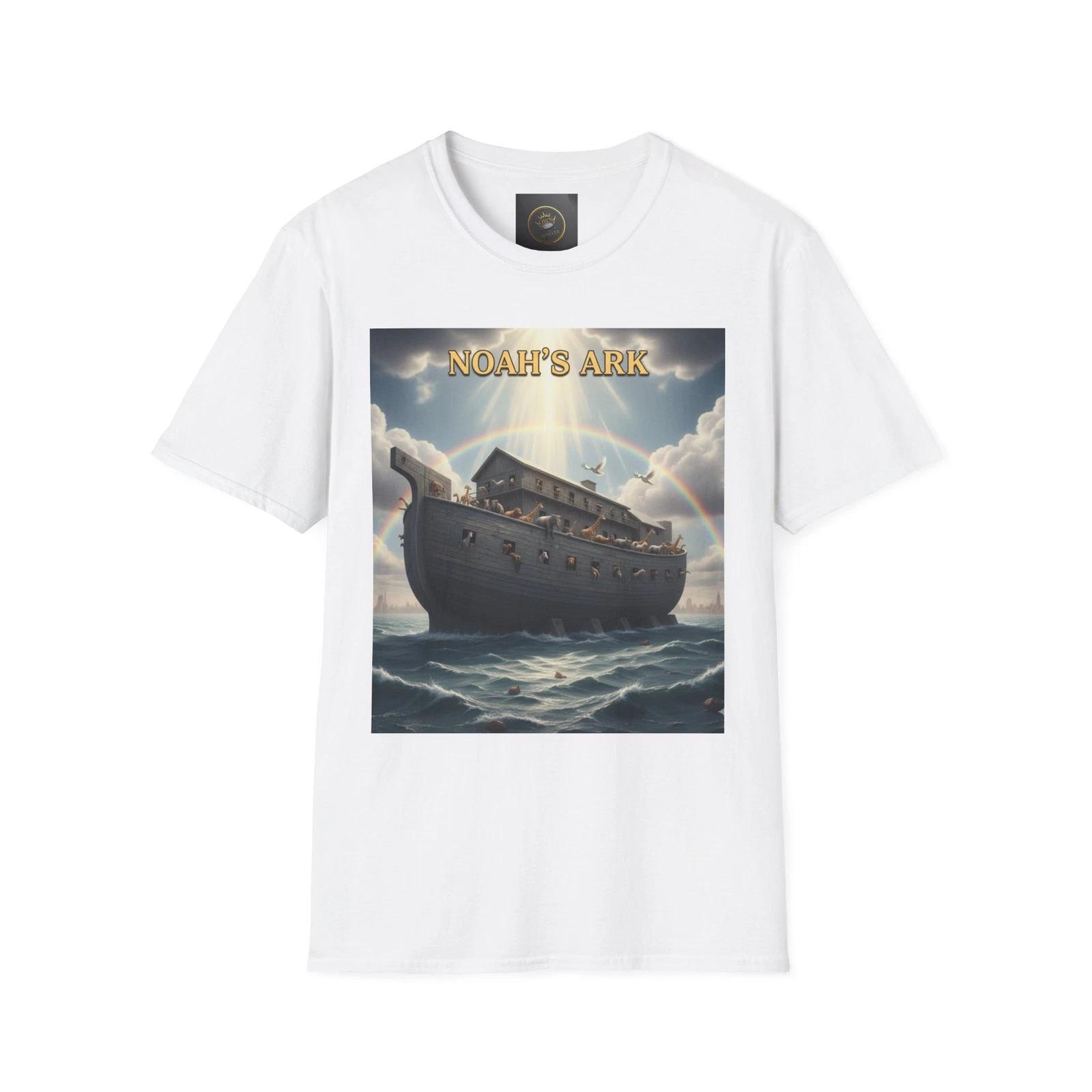 Noah s Ark Unisex T-Shirt, Religious Tee, Gifts for Christians, Cute [...] XL