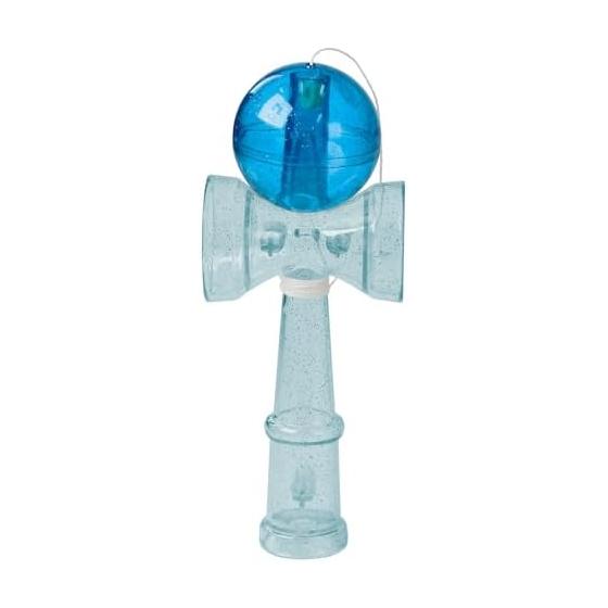 Artec General Toy Indoor Play Glitter Plastic Kendama Blue 6906