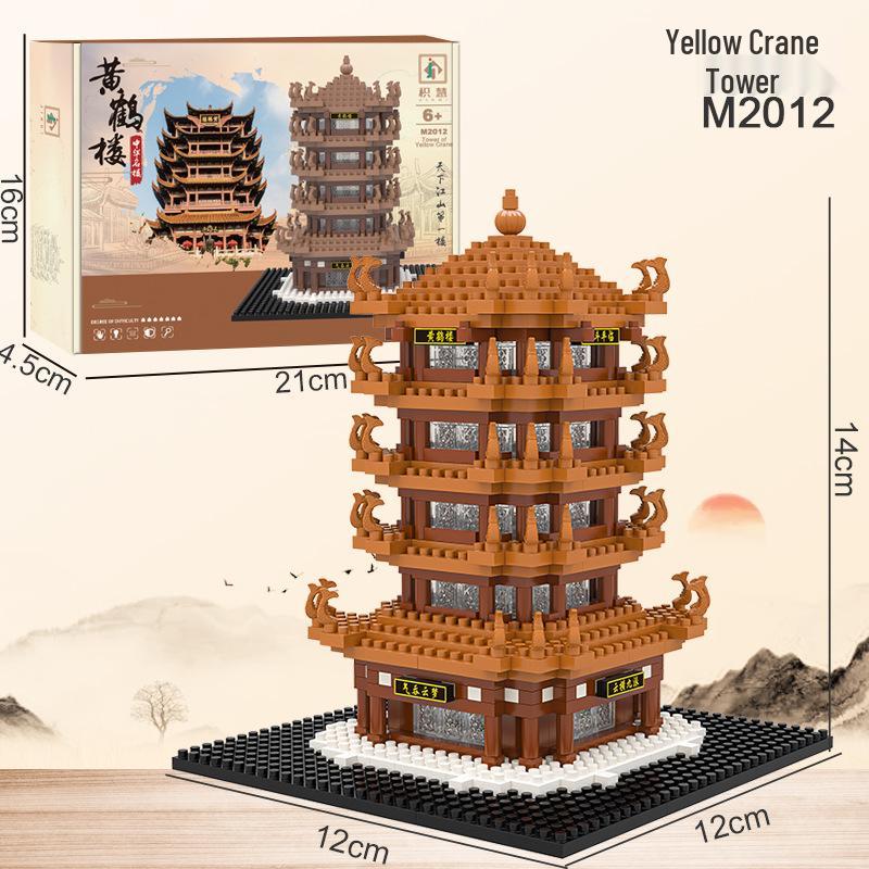 Compatible with Sakura Tree House & Peach Blossom House Micro-Particle Building Block Educational Toy