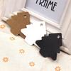 50PCS Tree Shape Paper Tags Kraft Paper Card Labels Paper Cards Tags DIY Christmas Wedding Party Blank Hang Tag Gifts