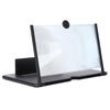 12 Inch Screen Magnifier 3D HD Mobile Phone Screen Amplifier Enlarger Foldable Phone Stand for Movies Videos Games
