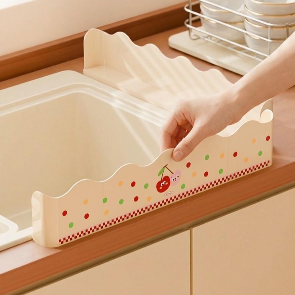 Oil-Proof Kitchen Sink Baffle Suction Cup Waterproof Baffle Water Blocking Board  Washing Dishes