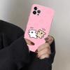 Cartoon Cute Hug Heart Dog Phone Case for iPhone 15 8 7 6 6S Plus X SE 2020 XR XS 14 11 12 13 Mini Pro Max Mobile Case