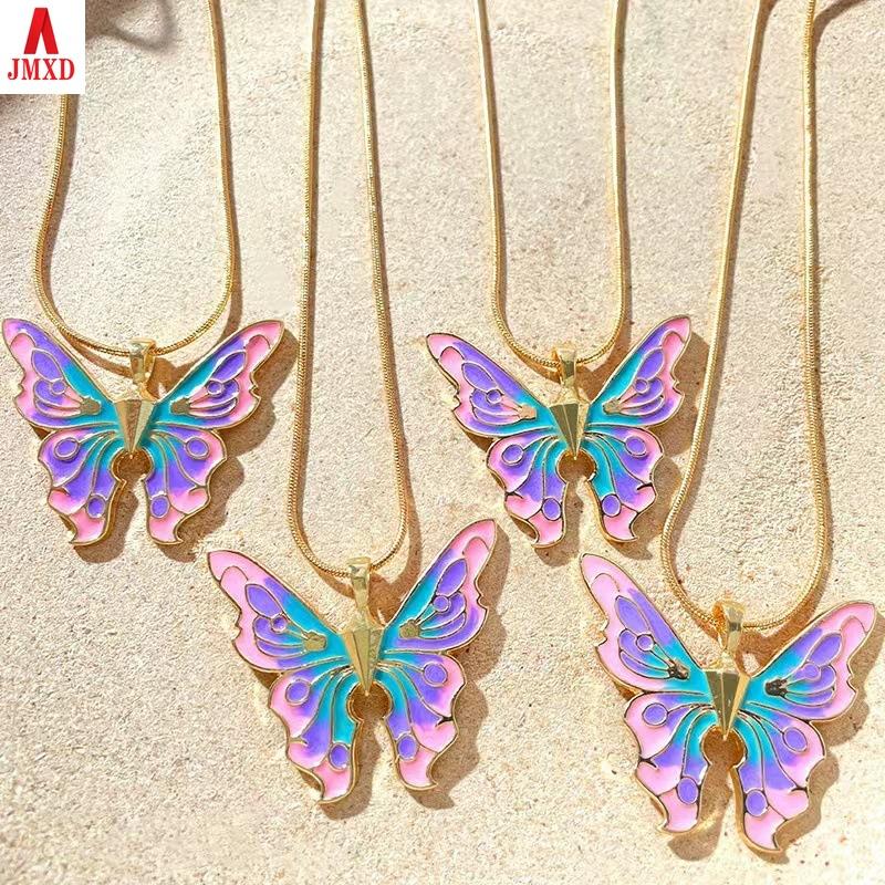 JMXD-Butterfly Fairy Necklace Dream Wonderland Alina Butterfly