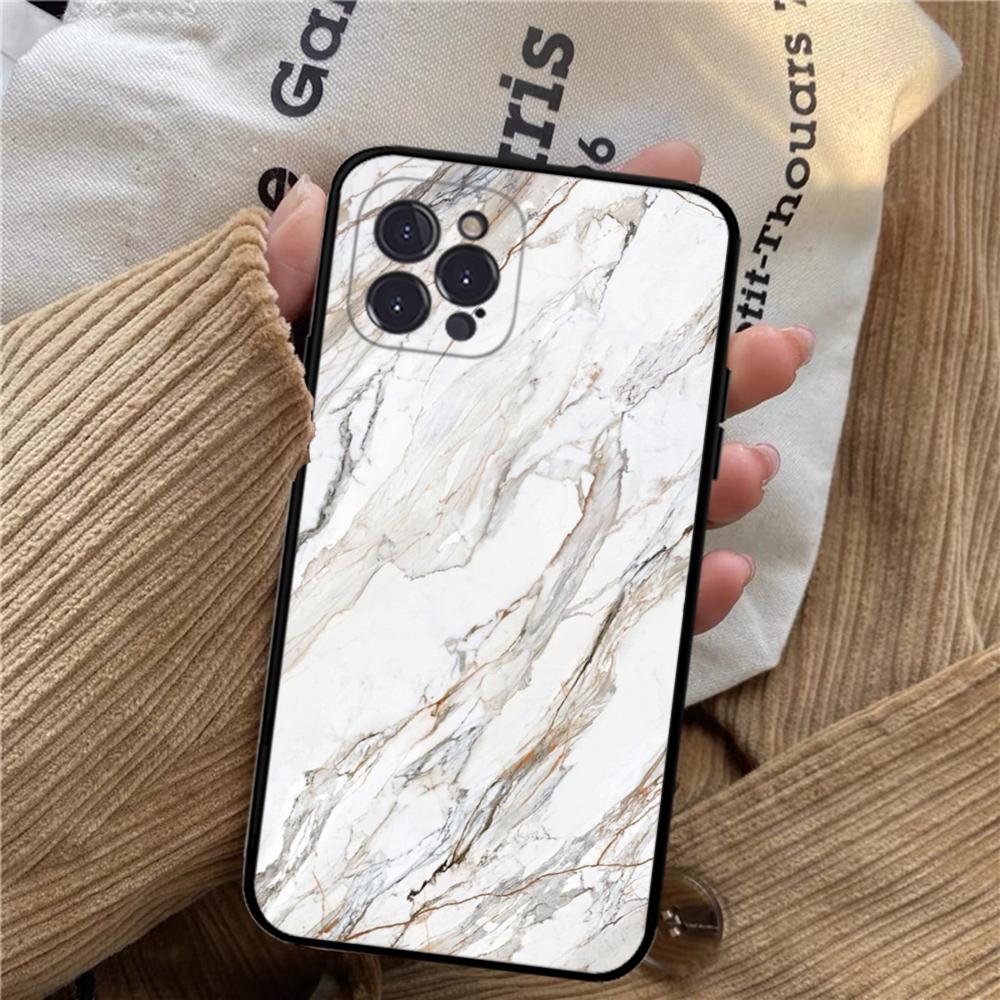 

black white Marble crack Phone Case For iPhone 15 14 11 12 13 Mini Pro XS Max Cover 6 7 8 Plus X XR SE 2020 Funda Shell For iPhone 15pro max