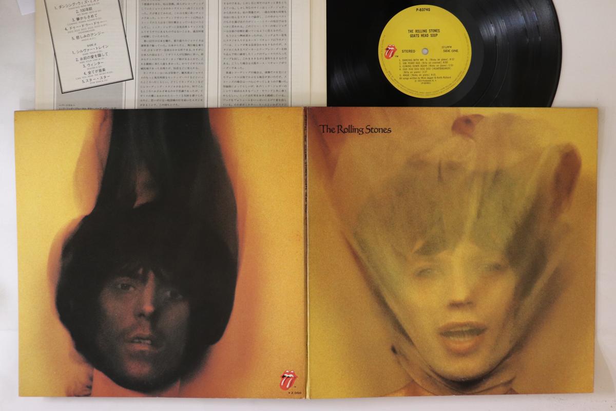

LP Record ROLLING STONES - Goats Head Soup P8374S ROLLING STONES 1974 Japan Rock