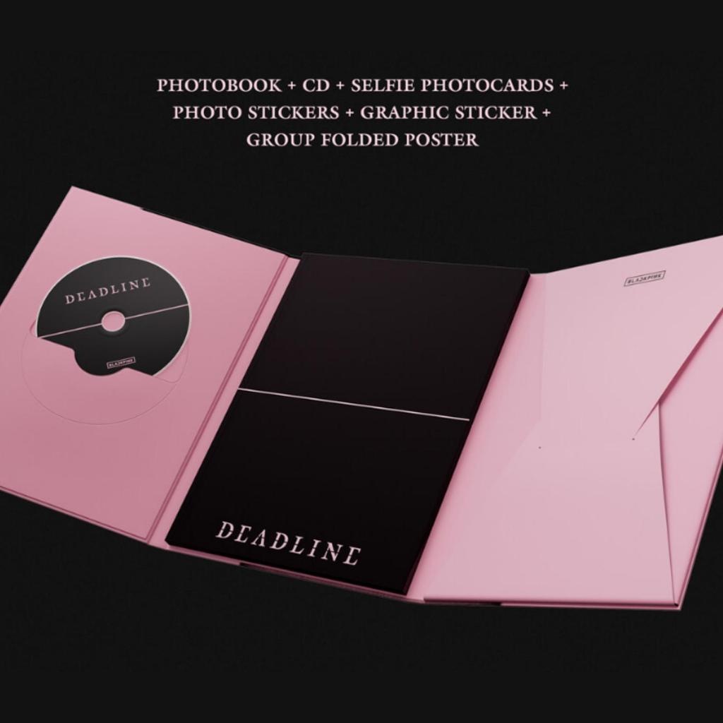 [K-POP Special] BLACKPINK 3rd Mini Album [DEADLINE] (PINK Ver.)