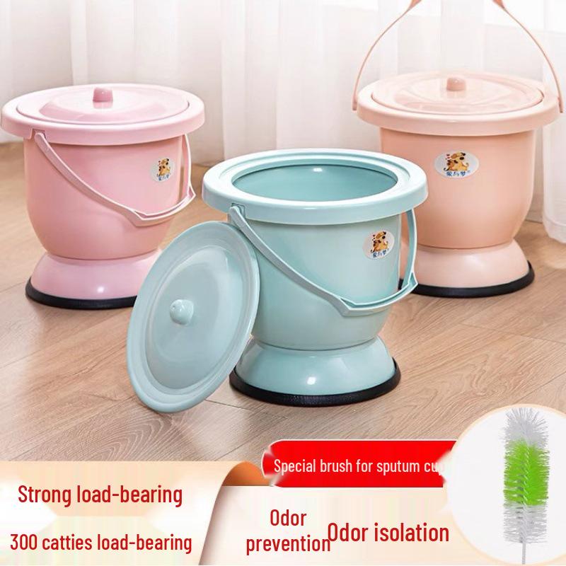 Odor-Proof Non-Slip Urinal with Lid for Pregnant Women & Elderly