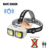 Powerful LED Headlamp 4 Lighting Modes USB Rechargeable Head Flashlight Outdoor Super Bright Camping Fishing Emergency Headlight
