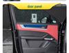 Compatible Porsche Cayenne Interior Protection Film for 25 Models: Console, Dashboard, Gear Shift, Door Sill.