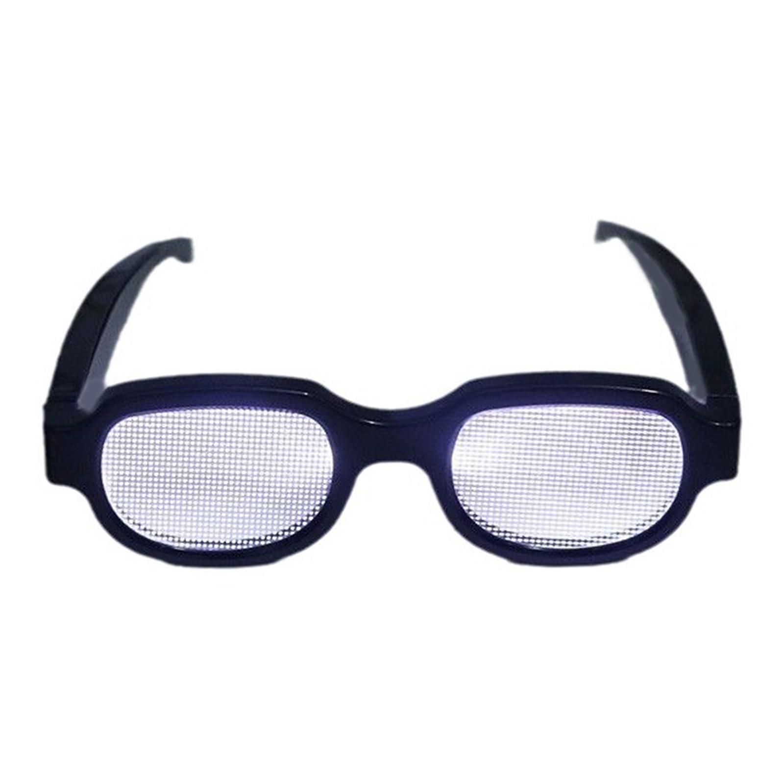 

Світлодіодні окуляри для шанувальників аніме, карнавальні різдвяні окуляри, реквізит для фотографій, окуляри, що світяться, для підлітків та дорослих, різдвяний подарунок 3