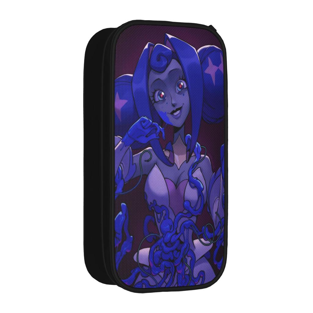 Large-capacity Pen Box K-Knights Of Guinevere School Supplies  Double Layer Pen Case Girl Make Up Bag Amazing Gift