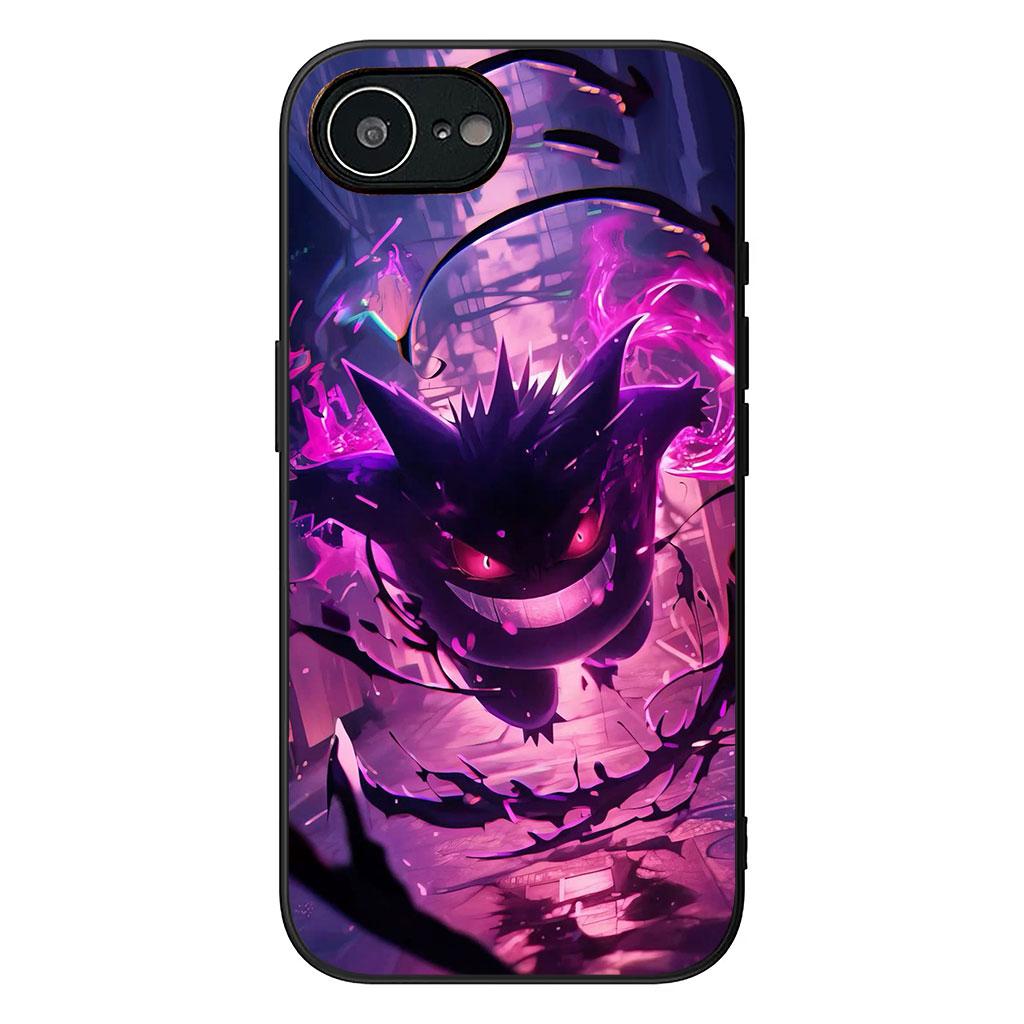 

Phone Cover Espeon Umbreon Gengar P-Pikachus for Apple iPhone 17 16 Plus 13 12 Pro Max Mini X XR ProMax 16E 15+ 16Plus Air Case iPhone 16 Pro