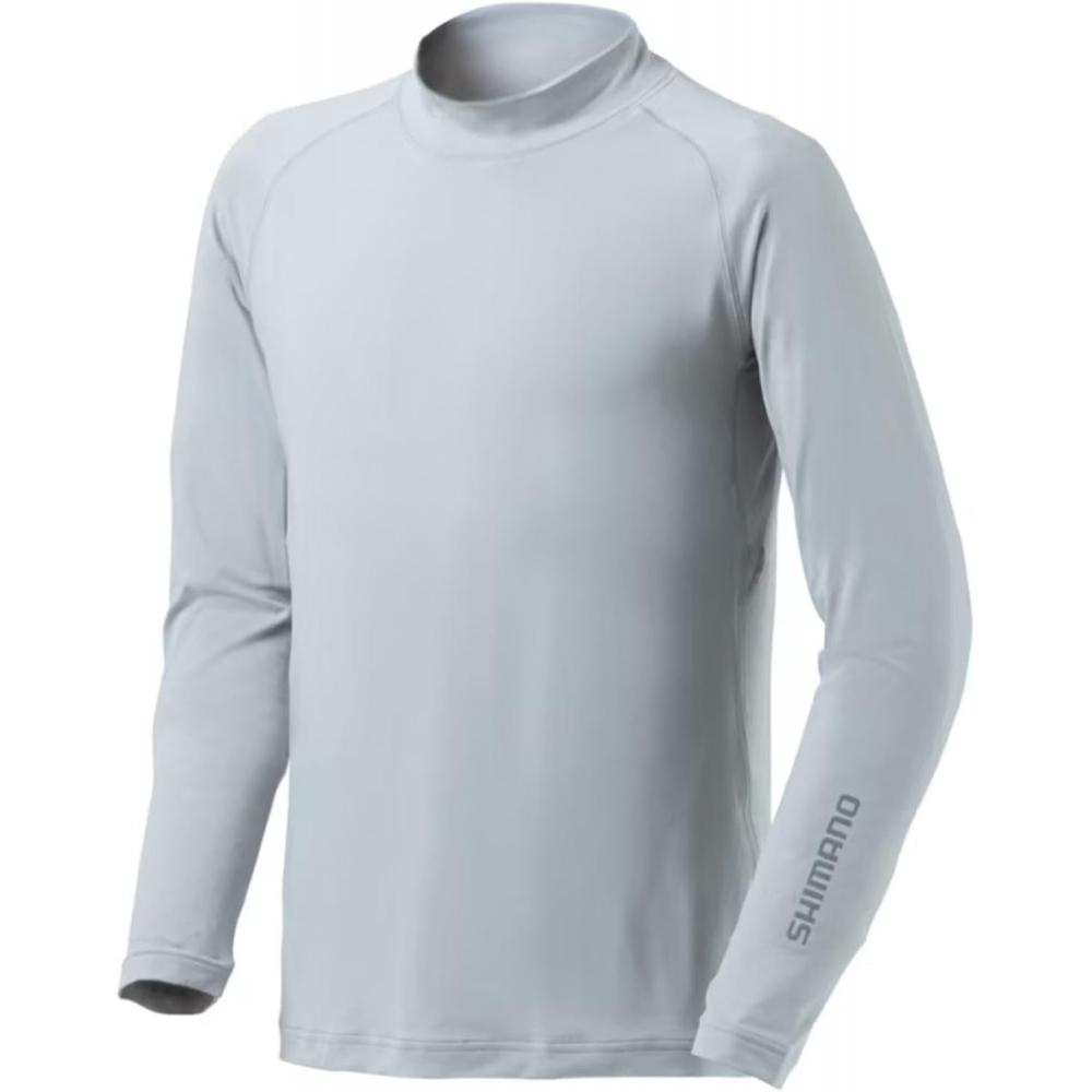[shiMano] Sun Protection Inner Shirt High Neck In 008x M Light Gray