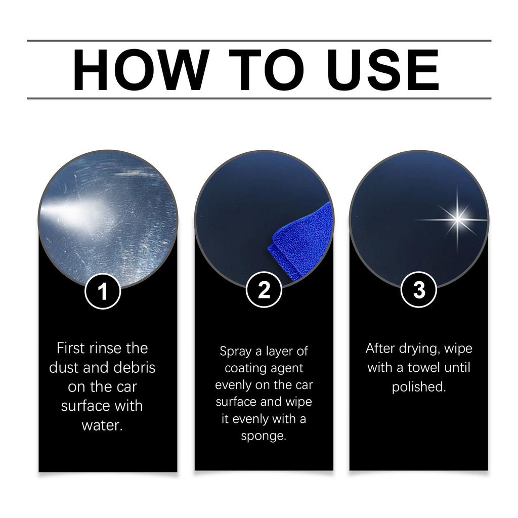 HOMONTH car coating spray car paint coating agent car wax polish maintenance anti-fouling anti-dirty protective wax