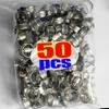 50/10PCS Stainless Steel Adjustable Hose Clamps Worm Gear Pip Tube Tools Clamp Tightening Rings Faucet Water Pipes Fasteners