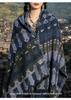 Bohemian Ethnic Style Women's Shawl: European & American Travel Photography Cape/Cloak