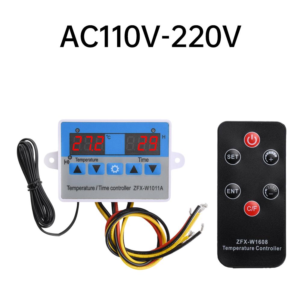W1011 Controler Inteligent de Timp și Temperatură Alarmă Temperatură Înaltă/Joasă DC 12V/24V/12-60V/AC 110-220V Interval de Control -20~80℃