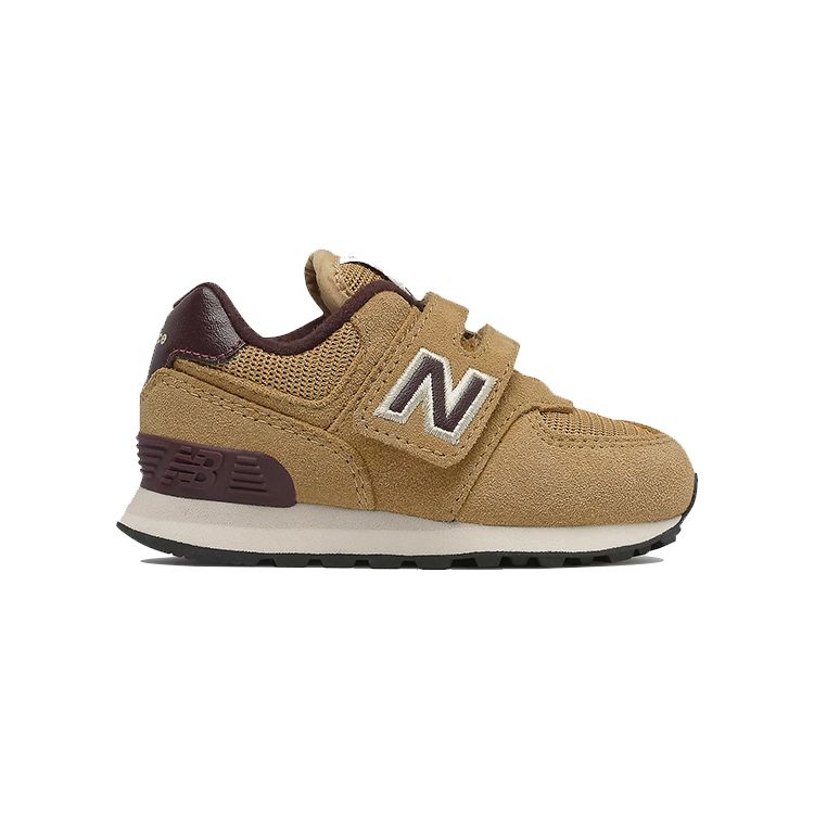 New Balance 574 Series Low Top Running Shoes Baby Shoes Brown IV574BF1