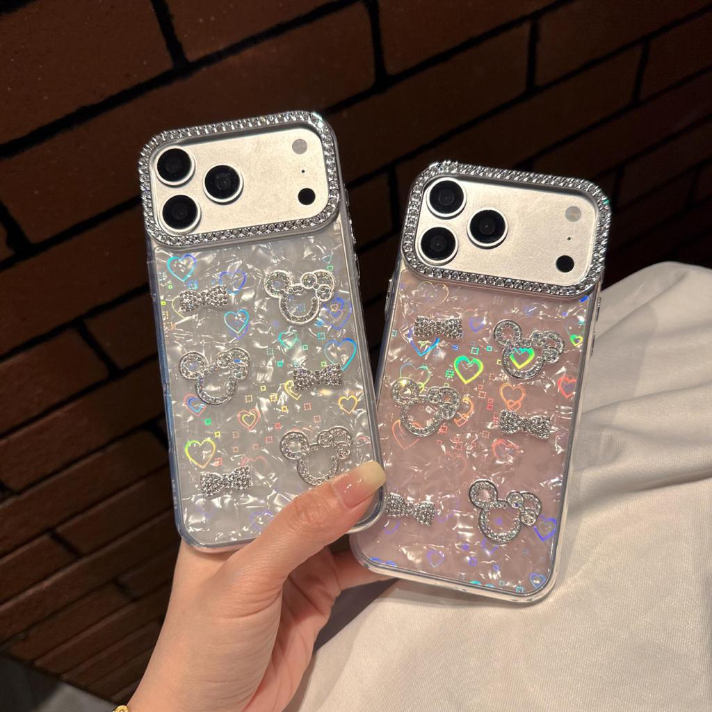 Mickey Bright Diamond 6-Piece Set for Oppo Reno 15 Pro/Find X9 Pro/A6 Pro/A5 Phone Case
