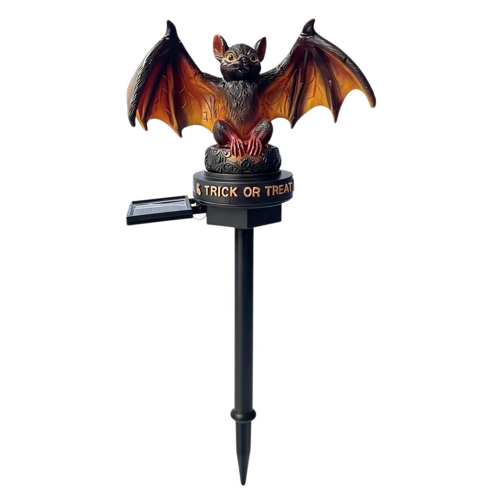 Solar Garden Statue Light Guardian Resin Figurine Waterproof Auto On Off Outdoor Pathway Landscape Yard