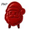 Baking Tools for Christmas Hand Press Pie Mold, Plastic Pastry Dough Cookie Molds Kids Neatly Cut Cutters DIY Holiday Treats Kitchen