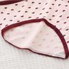 5PCS Bowknot Love Heart Panties Low Waist Women Underwear Sweet Strawberry Briefs  Girls