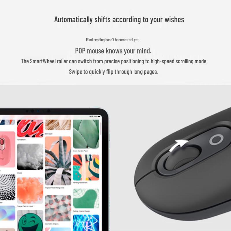 Logitech POP MOUSE Wireless Bluetooth Mouse