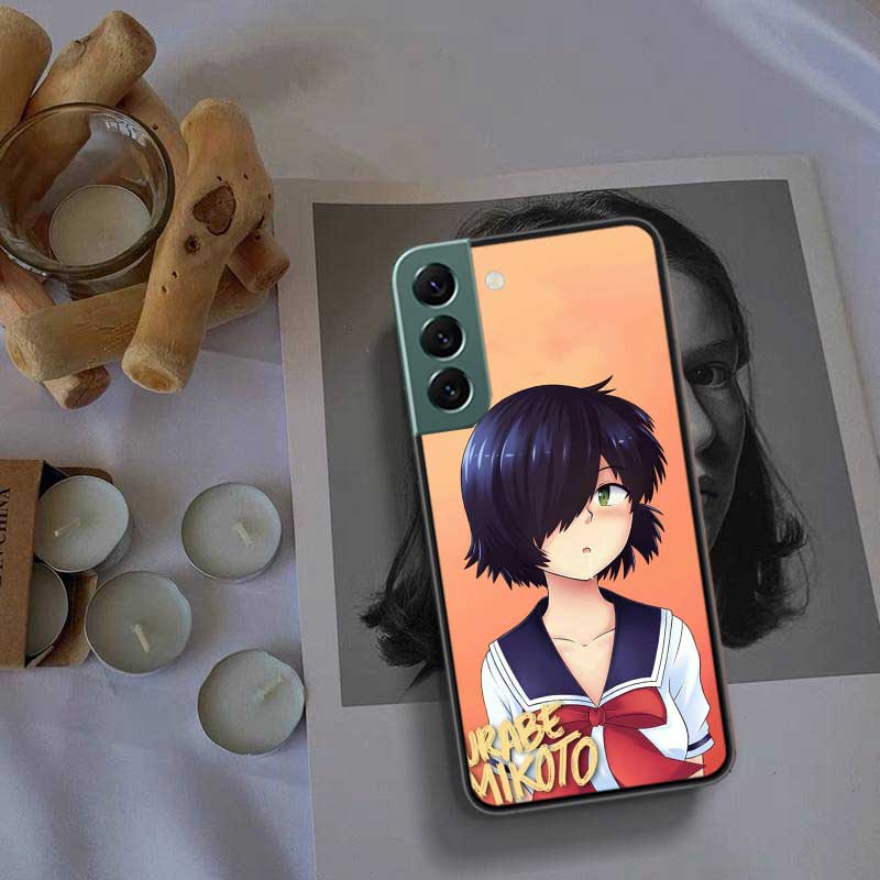 Urabe Mikoto Phone Case For Samsung Galaxy S22 S25 Ultra S21 S10 Plus S26 Edge S20 S23 S24 FE Cover Silicone Soft TPU Clear