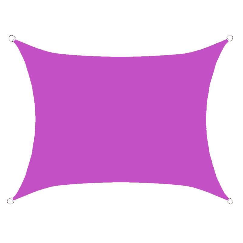 Rectangular 2x2.5m Waterproof, Sunproof, UV-Resistant Outdoor Shade Sail
