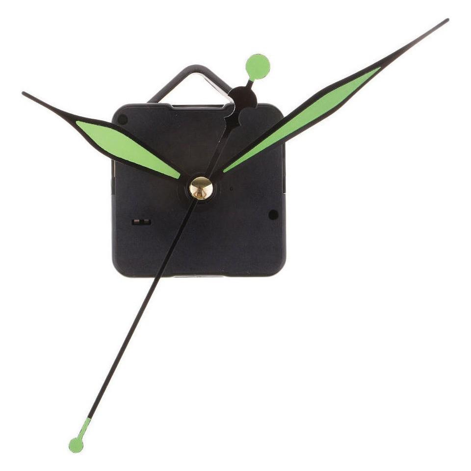 Silent Quartz Clock Movement with Cross-Stitch Metal Hands for Decorative Wall Clocks