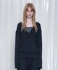 DEINET Raw V Long Sleeve In Black